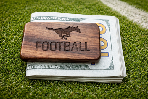 Engraved Hardwood Money Clip